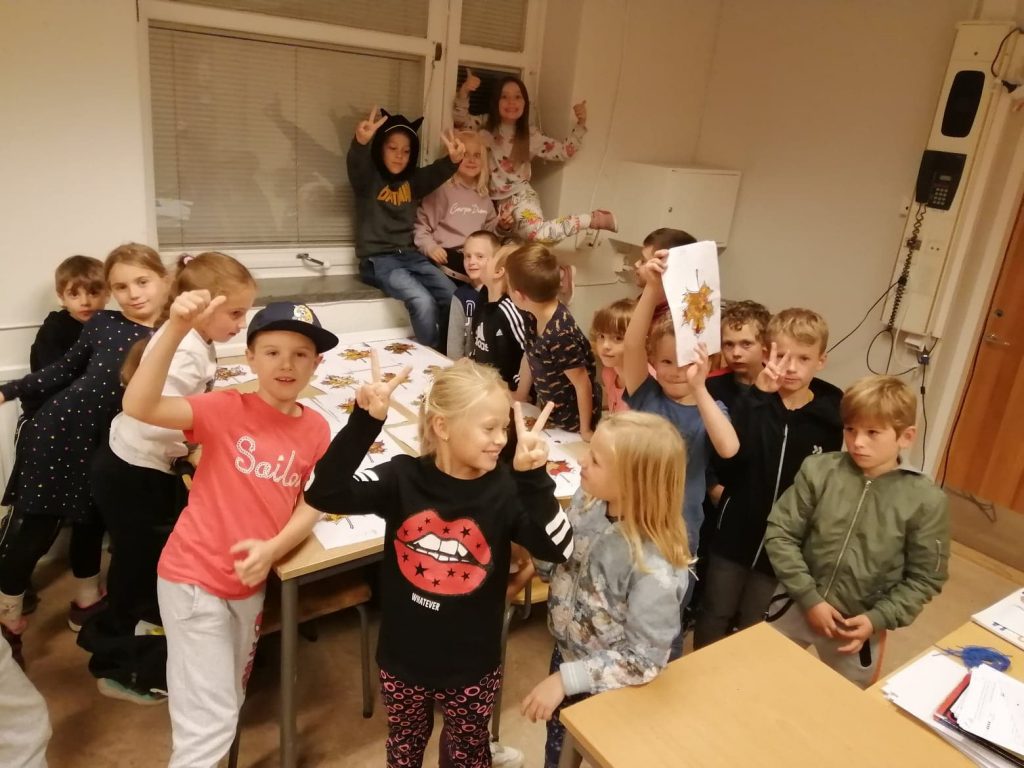 Warsztaty jesienne w klasach pierwszych