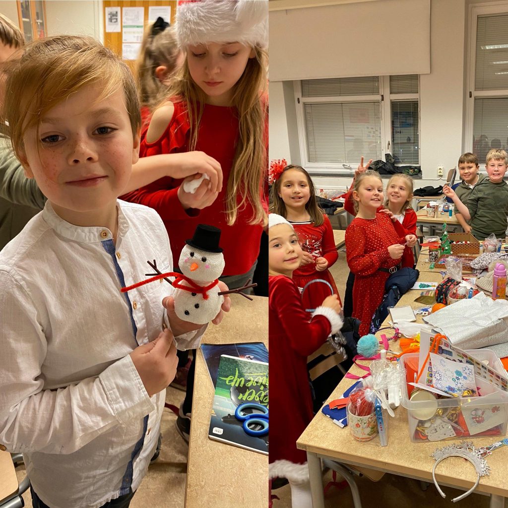 Spotkanie świąteczne w klasie 2a