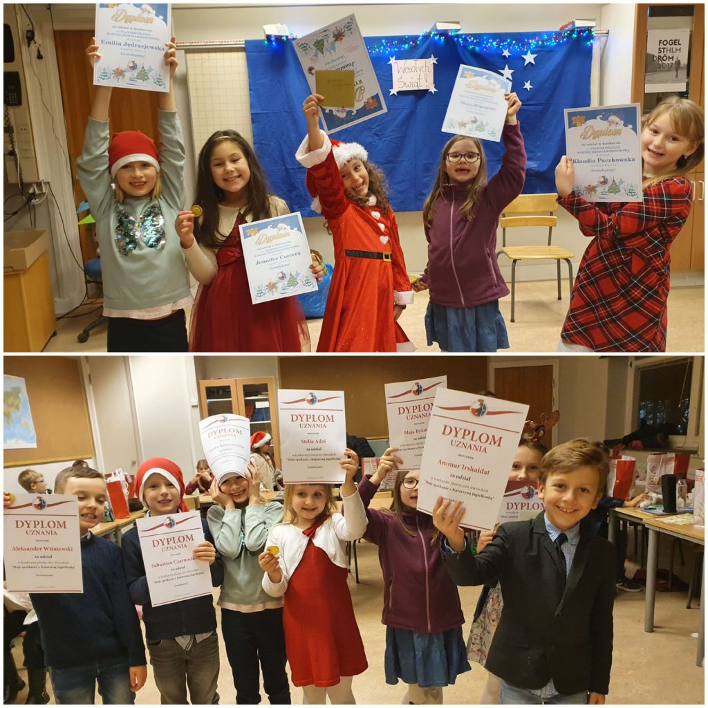 Świąteczne spotkanie w klasie 1a