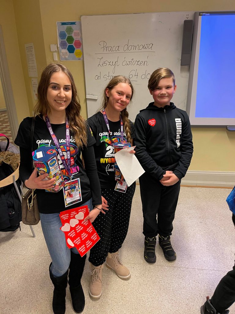 Zbiórka dla WOŚP w naszej szkole :)