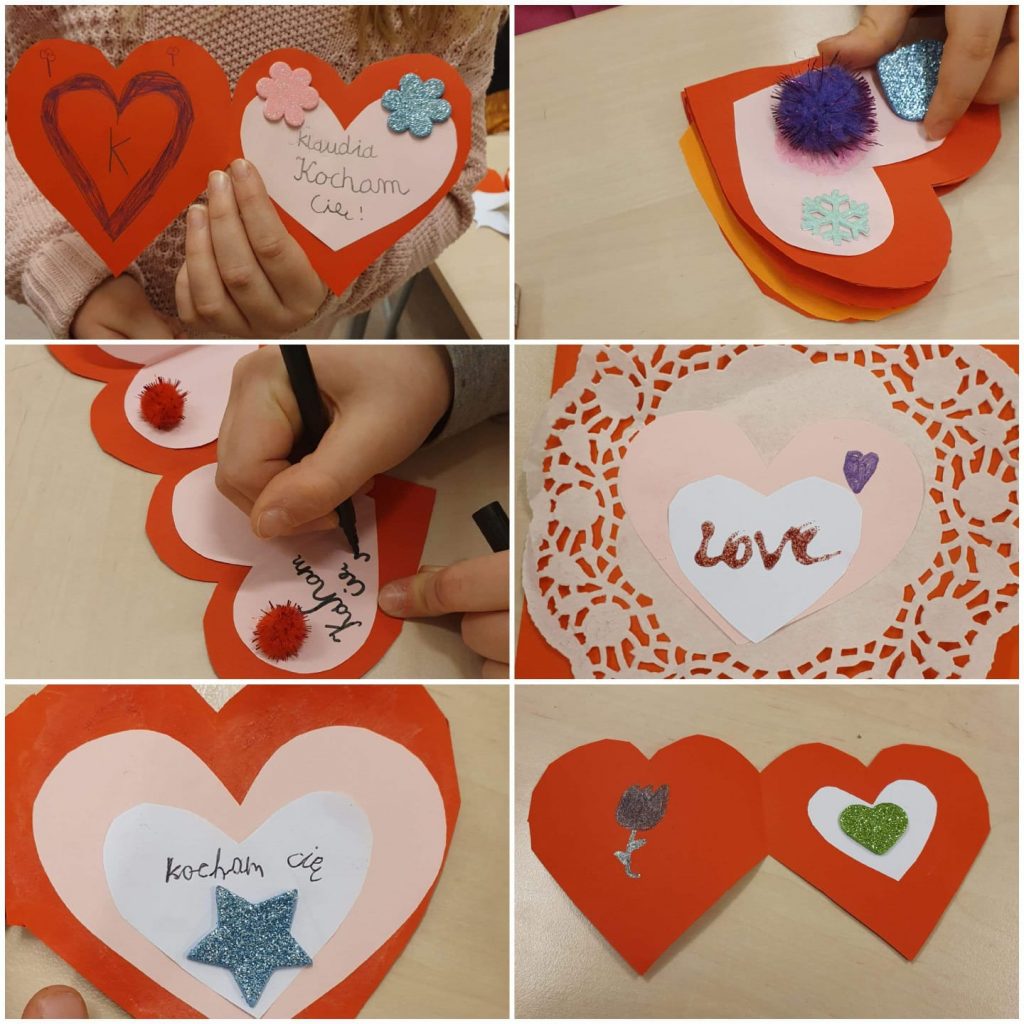Walentynki w klasie 1a