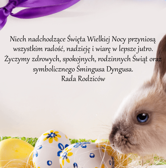 Wielkanocne życzenia od Rady Rodziców
