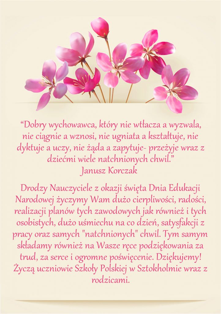 Dzień Edukacji Narodowej