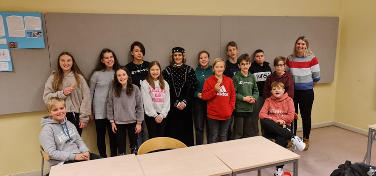 Dzień Patrona Szkoły, Katarzyny Jagiellonki w klasie 5a