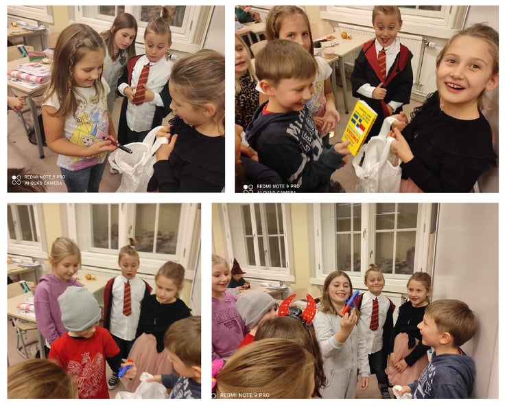 Andrzejki w klasie 1b