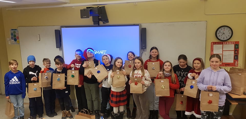 Mikołajki w klasie 4a