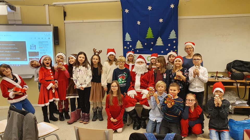 Spotkanie świąteczne w klasie 2a
