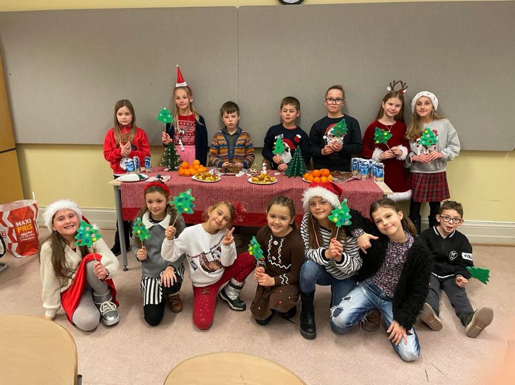 Mikołaj w klasie 3b