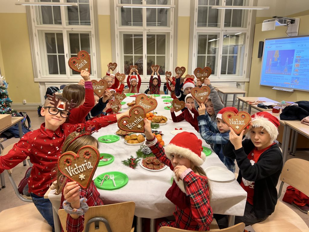 Uroczystości świąteczne w klasie 1a