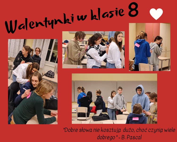 Walentynki w naszej szkole