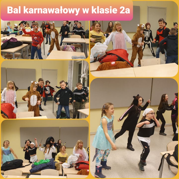 Bal przebierańców w klasie 2a