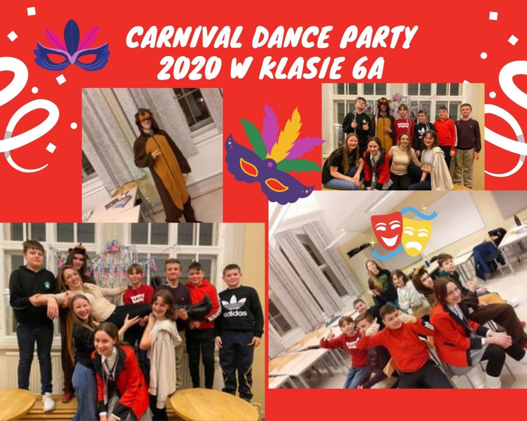 Karnawał w klasie 6a i 6b