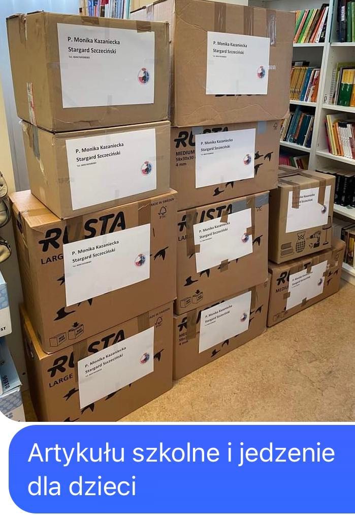 Podsumowanie zbiórki dla Ukrainy