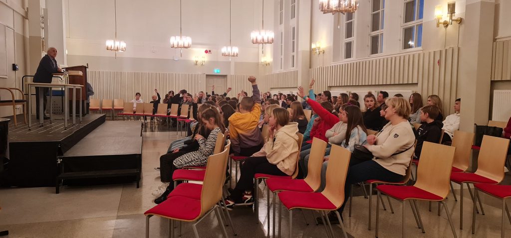 Spotkanie z okazji Dnia Pisarza z P. Leonem Weintraubem