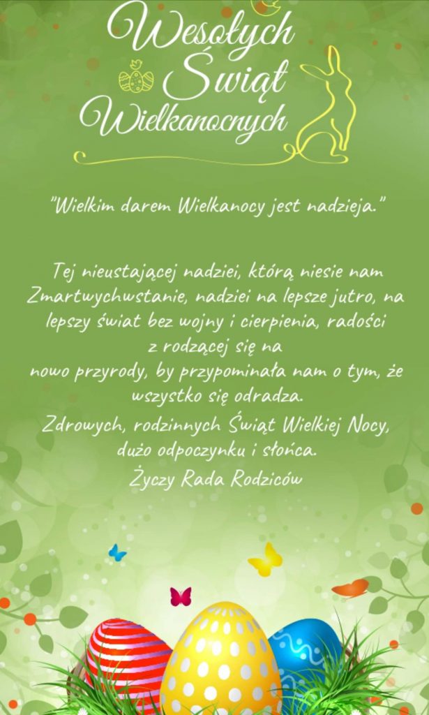 Życzenia wielkanocne