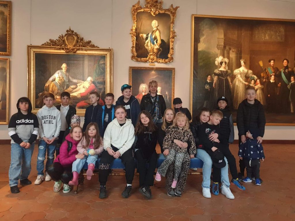 Wycieczka klasy 4a do Mariefred- zamek Gripsholm