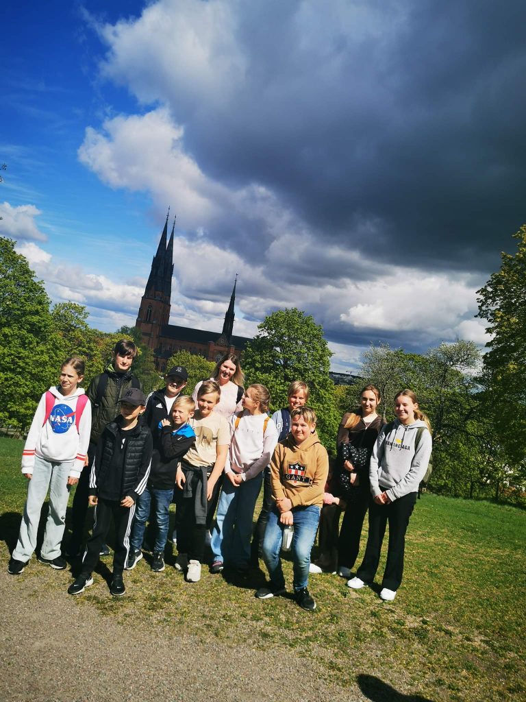 Ahoj przygodo! Klasa 5a na wycieczce w Uppsali.