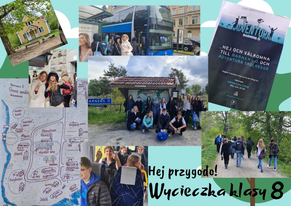 Teledysk z wycieczki klasy 8 do Barnens Ö
