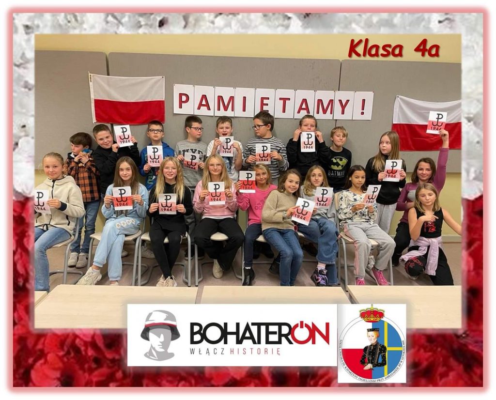 Projekt BohaterOn w naszej szkole 2022