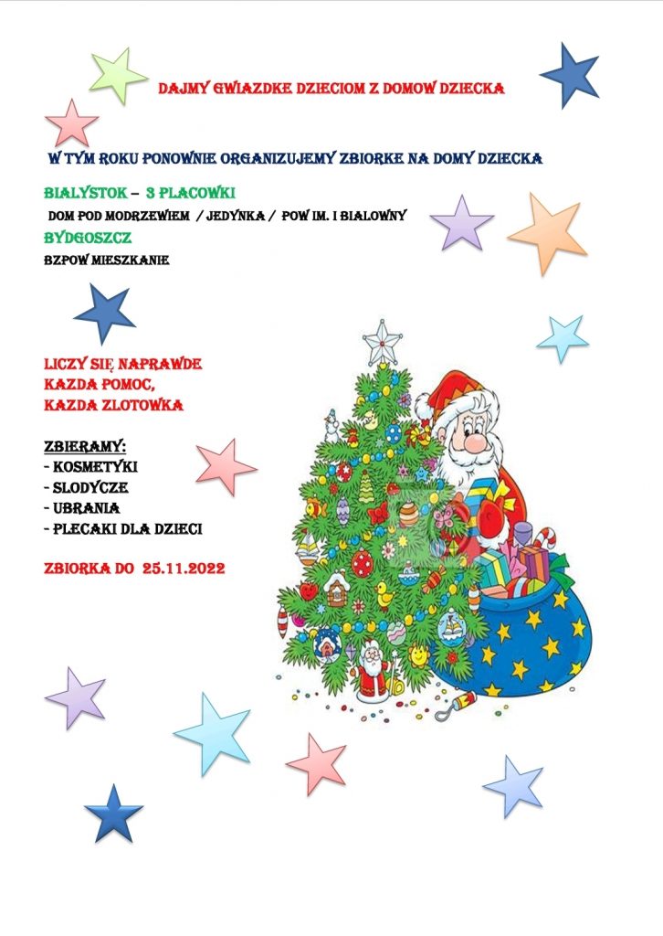 Świąteczna zbiórka dla Domu Dziecka