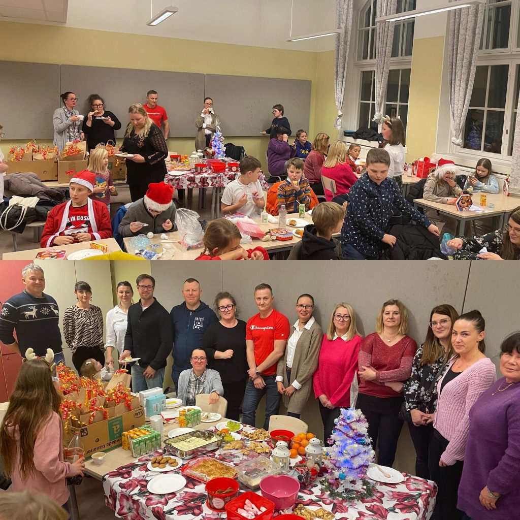 Świąteczne spotkanie w klasie 4a