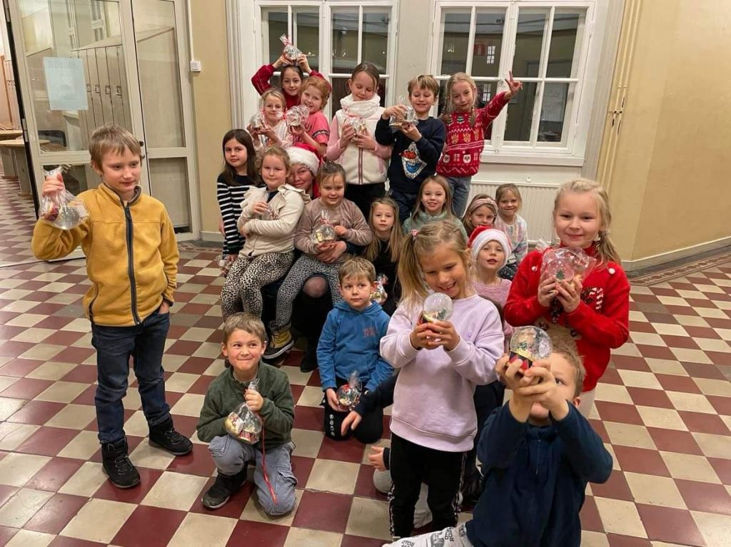 Mikołajki w klasie 1b 🎅🎅🎅