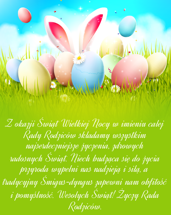 Wielkanocne Życzenia od Rady Rodziców