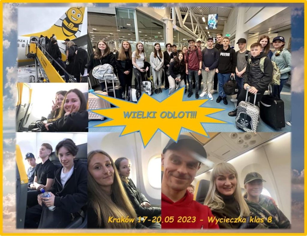 Wycieczka klas 8 do Krakowa