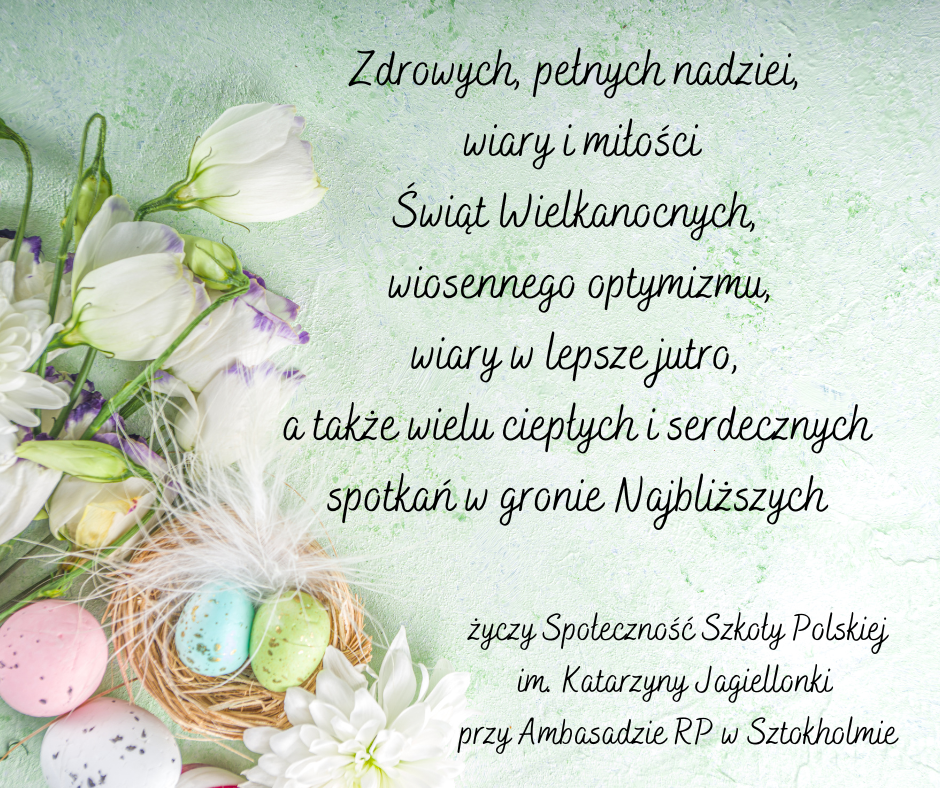 Wesołych Świąt Wielkanocnych 🐣💚