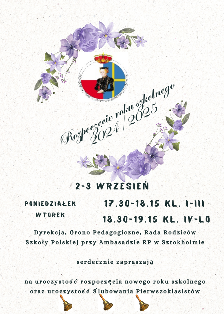 Rozpoczęcie Roku Szkolnego 2024/2025