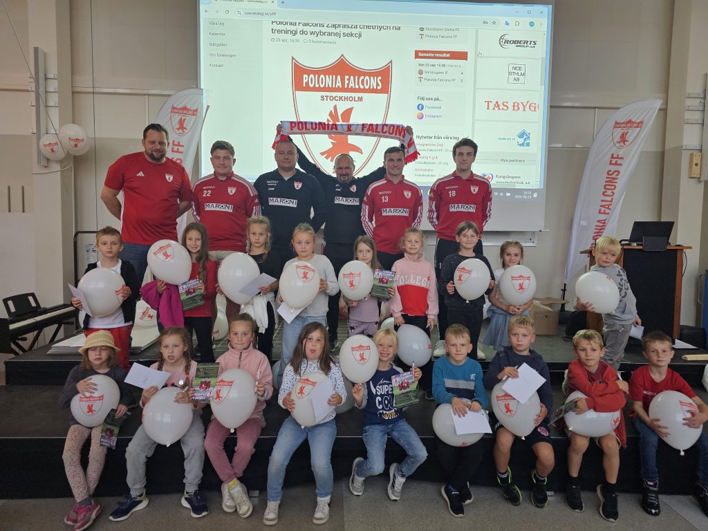 Spotkanie z klubem piłkarskim Polonia Falcons